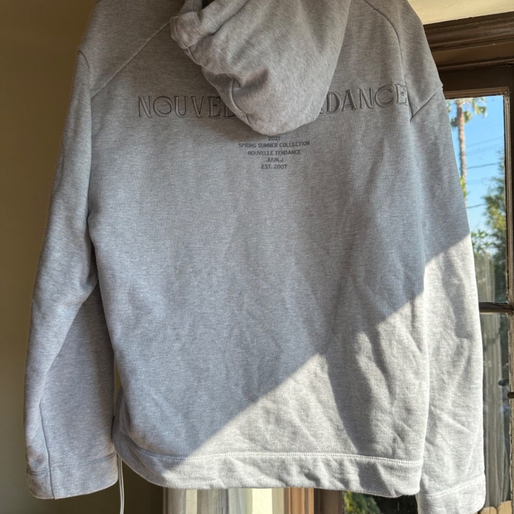 JUUN.J Grey Hoodie NOUVELLE TENDANCE